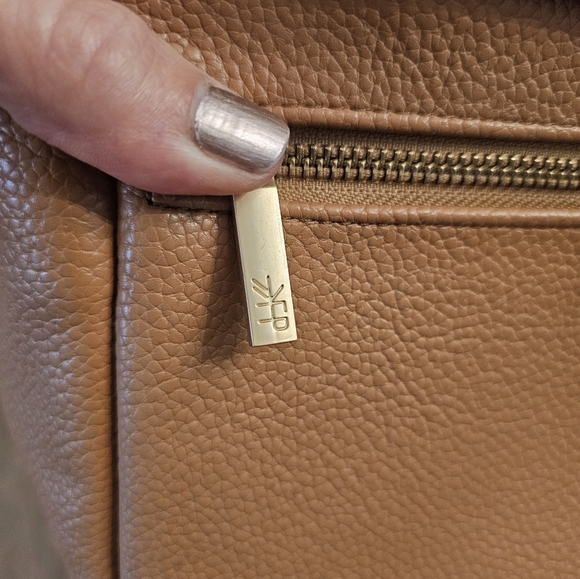 Freshly Picked Leather Diaper Bag Backpack in Butterscotch - Picture 2 of 6